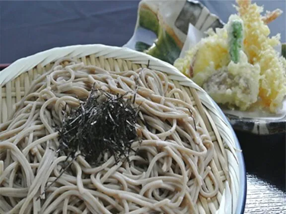 ざるそば天ぷら付
