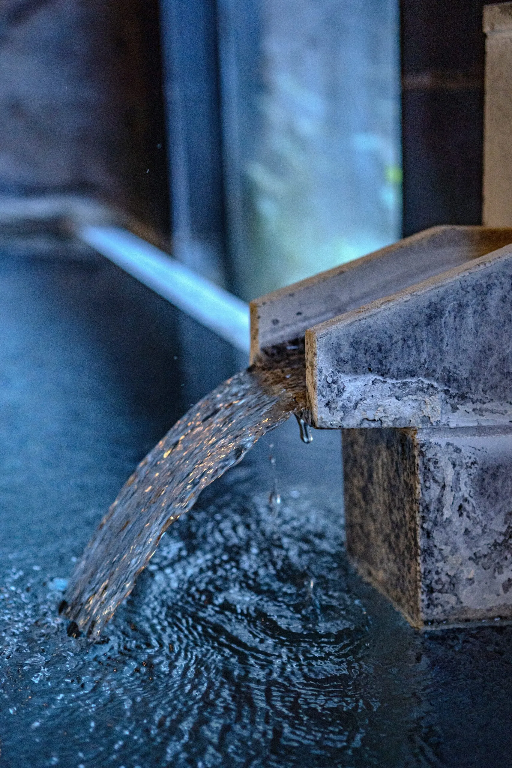 日帰り温泉の様子